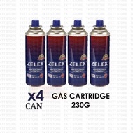 TKTT 4 Bottles Liquefied Butane Gas Cartridge Portable Gas Stove Cartridge Torch Cartridge Multi Pur