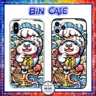 Cool and Powerful Big Hands Wearing Glasses Case for iPhone 16 15 14 13 12 11 Pro Max 6 7 Plus X Xs 