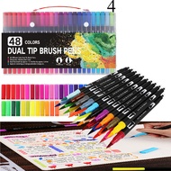 Colorful Markers 1 Set Double Head Drawing Pen Fine Art Watercolor Marker Set Marker Drawing Pen