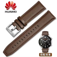 Watch Watch Strap Huawei GT5/GT4/GT3/GT2 Genuine Leather Strap watch4/3pro Wristband Men's Women's W