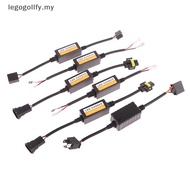 legogollfy LED Canbus Decoder Car Headlights Error Free Resistor H1 H3 H4 H7 H9 H11 Adapter Warning 