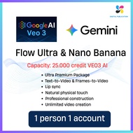 Veo 3 AI Ultra 25000 Credit–Automatic Video & Photo Optimization Tool | Super Sharp 4K, Studio Stand
