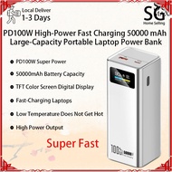 PD100W High-Power Fast Charging 50000 mAh Large-Capacity Portable Laptop Power Bank