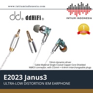 DD ddHiFi E2023 Janus 3 10MM ULTRA-LOW DISTORTION DYNAMIC DRIVER IEMs