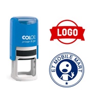 COLOP Self-inking Rubber Stamp (Custom Made - ROUND R24 - 23mm max)