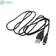 TEENI For Nintendo Charger Cable Power Supply Cable Black 3DS NDSI 2DS 3DSXL Game Power Cable USB Ch