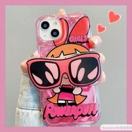 Cute Flying Girl iPhone 15 14 13 12 11 Pro Max Sunglasses Holder iX XR 7/8P XS