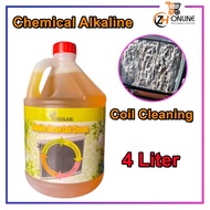 Coil Cleaner 4L Alkaline Aircond Chemical Alkaline Air Cond Chemical Coil Cleaner Ubat Cuci Aircond 