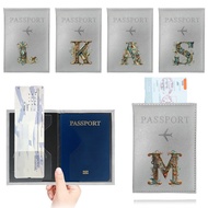 Passport Cover Holder Flight Ticket Protective Bag Travel Wallet Card Graphic Letters Print Series