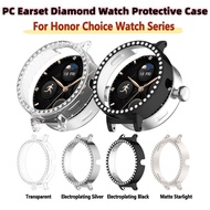 PC Diamond Studded Hollow Shell Suitable For Honor Choice SAGA Watch 2 Ultra Light Business Precisio