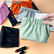 FORBETTER Leaf Spring Bag, Korean Style Solid Color Small Item Bags, Data Cable Storage Bag Self-clo