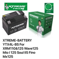 ✸﹉XTREME-BATTERY YTX4L-BS For XRM110&amp;125 Wave125 Mio I 125 Soul II5 Fino Mx125