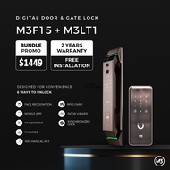 M3F15 + M3LT1 DIGITAL DOOR & GATE LOCK (FREE INSTALLATION)