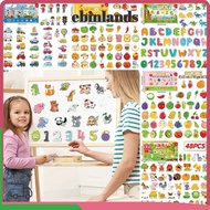 LUCKY-EBINLANDS Refrigerator Magnet, Cartoon Multicolor Magnetic Toy, Creative Magnetic Animal Food 