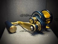 รอกตกปลาบึก G-max J power X 2025 หมุน ขวา เท่านั้น ส่วนประกอบหลักทั้งหมดผลิตจาก อลูมิเนียมเกรดสูง