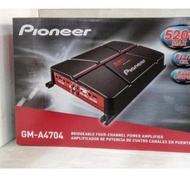 POWER AMPLIFIER MOBIL 4 CHANNEL PIONEER GM-A4704 520W