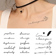 Tattoo Stickers Paper Simulation Tattoos Waterproof And Wrist Herbal Chest Long-lasting Off D0c8