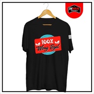 kaos tegalan/kaos oleh oleh khas tegal/100% wong tegal/tegal poci
