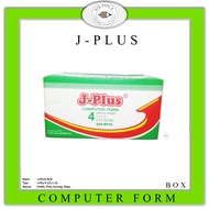 J-PLUS - Continuous Form CF 9 1/ 2 x 13 4 Ply (K4) NCR - Box