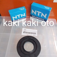 MESIN Sil Bearing kit lava bearing set seal bearing washing machine LG 9kg FC1409S3W FC 1409 S3W FC-