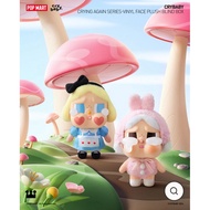 POP MART CRYBABY Crying Again Series-Vinyl Face Plush - She’s Alice (Keychain)