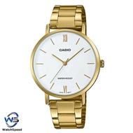 Casio LTP-VT01G-7B Standard Analog Gold-tone Stainless Steel Ladies' Dress Watch