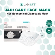 JADI 3M 9105 V-FLEX N95 Economical Disposable Respirator  Adult Face Mask