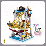 Loz LOZ 歡樂遊樂場mini積木系列 - 海盜船 13.5 x 18 x 8 c