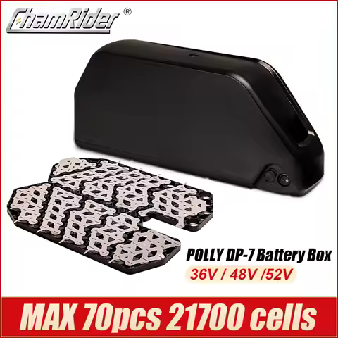 48V Battery box 52V Battery Case 36V Battery Housing Polly DP-7 Down Tube Downtube 10S 7P 13S 6P 14S