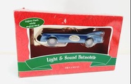 絕版Warner bros Studio store BATMAN BATMOBILE ORNAMENT 蝙蝠俠 1966年款懷舊 蝙蝠車聖誕樹掛飾