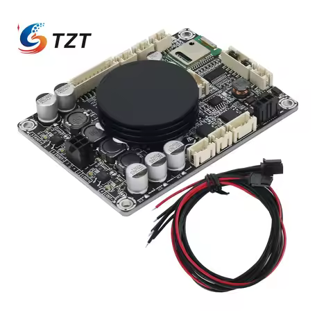 TZT Wondom 2x50W Class D Audio Amp Board Bluetooth 5.0 Amplifier Board JAB2-250 With DSP DIY Speaker