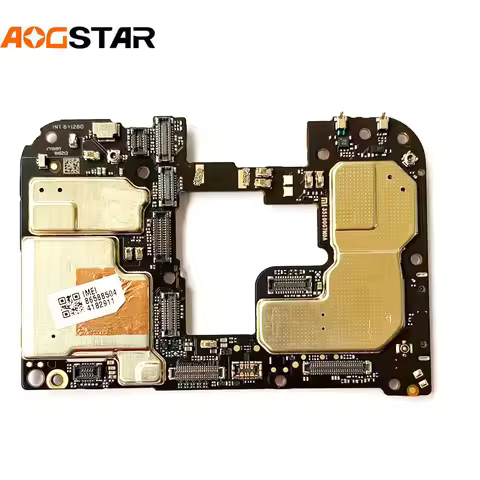 Aogstar Electronic Panel Mainboard For Xiaomi RedMi Note 8 pro Note8Pro Motherboard Unlocked With Ch