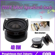 Wow! Barang Spot Hifi M Speaker 2 Inch Subwoofer Bass 4 Ohm 8 Watt Hh