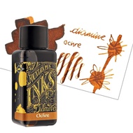British Diamine Fountain Pen Ink Bottle, Diamine Ochre Ink Bottle 30ml