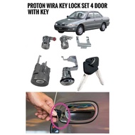 Proton Wira Sedan Aeroback Key Set Starter Switch Kunci Start Kereta Lock Pintu Lock 1.3 1.5