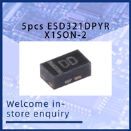 5pcs ESD321DPYR X1SON-2 USB 2.0 features a 6.8V 16A ESD protection diode