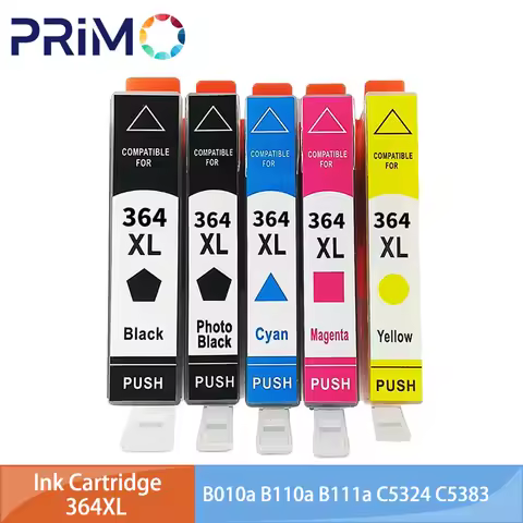 364XL 364 XL Ink Cartridge Compatible for HP364 for HP Photosmart 5520 5524 6510 6520 7510 B109 B110