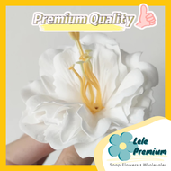 LELE (25pcs) Premium Soap Peony Flower Bunga Sabun Peony Premium香皂牡丹花