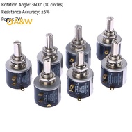A&W 1pc 534-1-1 Spectorl Precision Coil Wire Wound Potentiometer 534 2w 100R 200R 500R 1K 2K 5K 10K 