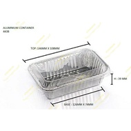 4438-P ALUMINIUM FOIL TRAY WITH LID[RECTANGULAR] 5PCS/PKT X 5PKT