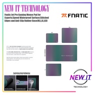 Fnatic Gear Jet Pro Gaming Mouse Pad for Esports|Speed Waterproof Surface|Stitched Edge&Anti-Slip Ru