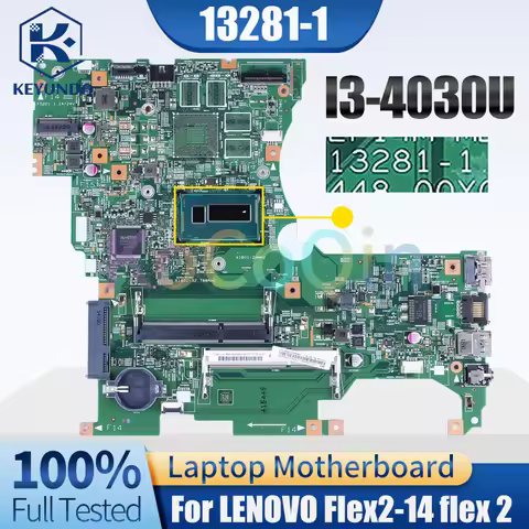 13281-1 For LENOVO Flex2-14 flex 2 Notebook Mainboard 5B20G36287 5B20F85980 I3-4030U Laptop Motherbo