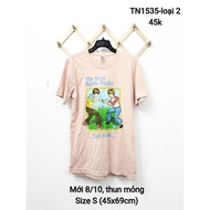 Short-sleeved T-shirts, 2-hand T-shirts, plain T-shirts [Go Vap/Fire Express]