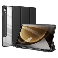 BIG SALE Case for Samsung Galaxy Tab S9 FE | Tab S9 FE+ Plus Toby Book Cover Casing - Black, Tab S9 