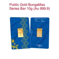 Public Gold Bungamas Series Bar PG 10g (Au 999.9)