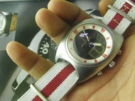 舊倉底 UNUSED CHRONOSTAR BY SECTOR 時針 液晶 雙顯示 Multifunction Digital 多功能 手錶 37MM B4