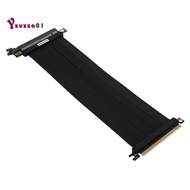 High-Speed PCIe 4.0 X16 GPU Riser Cable 90°/180° Graphics Card Extension Cable Video Card Extender C