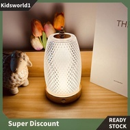 [kidsworld1.sg] Cordless Table Lamp Dimmable LED Desk Lamp Modern Bedside Light for Home Bedroom