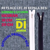Iron Head Zipper Pants Zipper Size 18cm / 20cm Zipper KCC CFC 39 Zipper Contents 12pcs