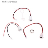 kit7c USB-C 2P High Current Charging Socket Waterproof Female Connector Jack KNE